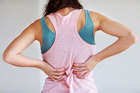 Anzeichen und Symptome einer thorakalen Osteochondrose