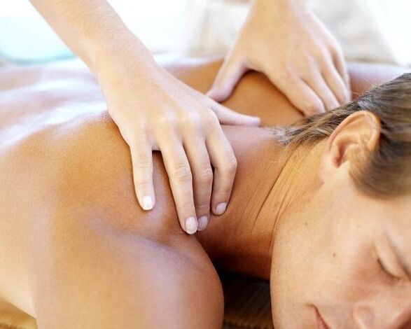 Massage für Osteochondose der Halsspalte