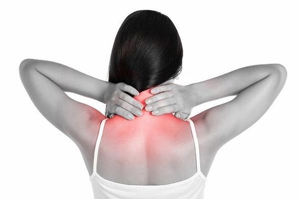 Osteochondrose der Halsspalte