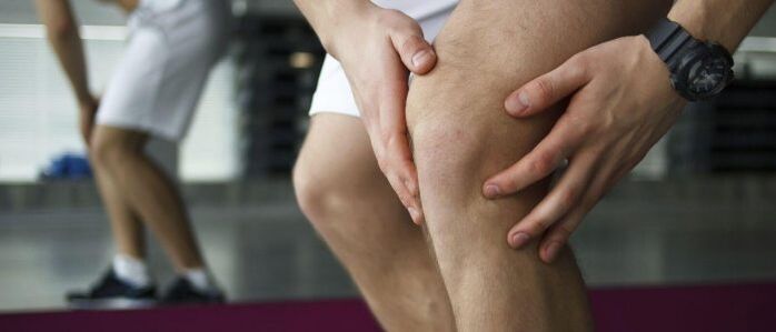 Schmerzen im Kniegelenk aufgrund von Arthrose